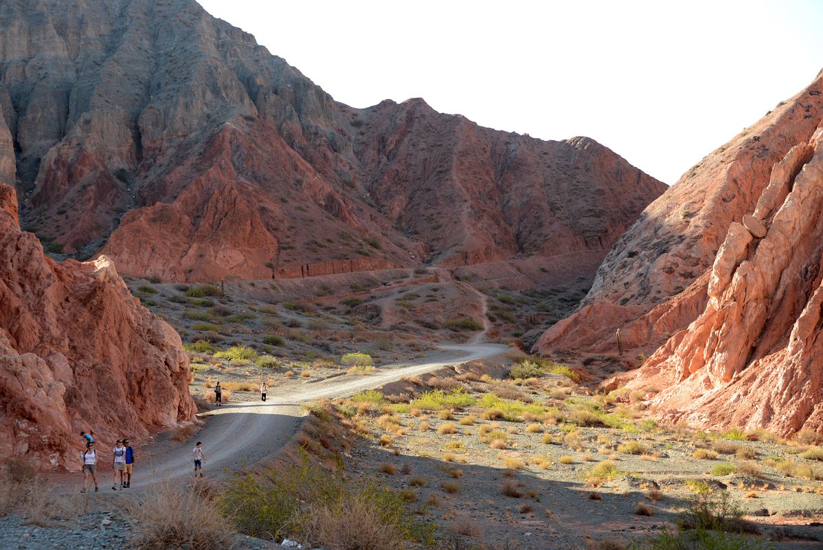 35 Looking Ahead To The Colourful Hills and The Trail Of Paseo de los Colorados In Purmamarca